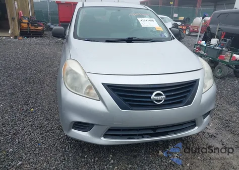 2012 Nissan Versa 1.6 S из США, поврежденный, VIN 3N1CN7APXCL849002